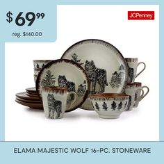 an image of a set of dinnerware for $ 69 99