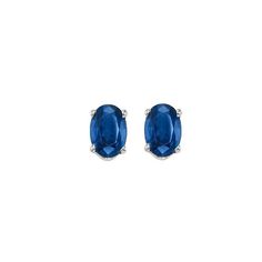 Sapphire Earrings Studs, Sapphire Studs, Gold Earrings Studs, Gold Studs, Prong Setting, Sapphire Ring, Wedding Bands, Sapphire