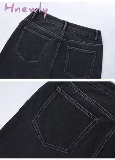 Brand Name: HnewlyMaterial: PolyesterWaist Type: HIGHLength: Full LengthDecoration: RivetDecoration: PocketsDecoration: Fake ZippersDecoration: BleachedOrigin: CN(Origin)Jeans Style: StraightAge: Ages 18-35 Years OldItem Type: JEANSGender: WOMENThickness: RegularStyle: High StreetFabric Type: SoftenerClosure Type: Zipper FlyFit Type: LOOSEWash: LightWomen's jeans: Women's pantsPant jeans women: pants for women Women Baggy Jeans, Low Waist Jeans, Straight Leg Pant, Y2k Denim, Women Pants, Waist Jeans, Jeans Women, Denim Trousers, Baggy Jeans