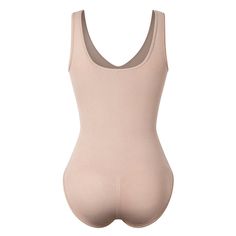 Solid Seamless Shapewear Bodysuit — Secret Slim Wear Shapewear Bodysuit, Work Out, Shapewear, Basic Tank Top, Women's Top, How To Wear