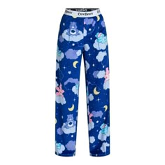 Care Bears Moon Womens Velour Pajama Pants With Pockets Xl 16-18 Blue New With Tags Material: 100% Polyester Machine Washable Fit: Relaxed Rise: Mid-Rise Closure: Pull-On Styling; Print Elastic Waistband Pockets: Two Front Pockets Features: Plush Velour; Allover Print; Slightly Flared Leg Waist 36.25" Smoke & Pet Free Cute Pajamas, Pants With Pockets, Care Bear, Care Bears, Sleepwear Robe, Women's Intimates, Pajama Pants, Mid Rise, Gift Ideas