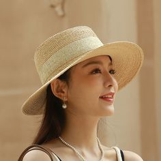 Embrace the Sun with Elegance Step into the sunny days of spring and summer with our Women's Stylish Foldable Straw Sun Hat. This beautiful flat brim sun hat is the perfect accessory to elevate your casual outfits while providing excellent sun protection. Crafted from high-quality Raffia, this hat combines style, comfort, and functionality, making it a must-have for every woman's wardrobe. Features That Delight Our Women's Stylish Foldable Straw Sun Hat is designed to meet all your needs during the warm seasons. Here are some of its standout features: Material: Made from premium Raffia, ensuring durability and a lightweight feel. Design: Flat brim and woven flat top for a chic, trendy look. Sun Protection: Provides excellent coverage to protect your face and neck from harmful UV rays. Fold Suede Cardigan, Straw Sun Hat, Back Women, Sweater Dress Midi, Flats Top, Women's Wardrobe, Hoodie Top, Every Woman, Leather Coat