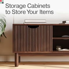 storage cabinets to store your items