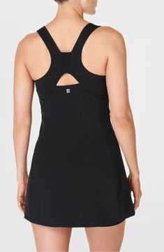 This sporty dress features sweat-wicking Power Pro fabric so you perform at your best, while the built-in shorts with drop-in pockets keep you feeling secure. 32" length; 4" inseam; 18" leg opening (size Medium) Scoop neck Racerback Built-in bra with removable cups Interior brief with side drop-in pockets 62% polyamide, 38% elastane Lined Machine wash, dry flat Imported Feeling Secure, Contemporary Accessories, Sporty Dress, Spring Floral Dress, Activewear Sets, Sport Dress, Sweaty Betty, Designer Clothes For Men, Sports Blazer