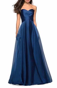 Mac Duggal Ruffle Detail Ruched Chiffon Ballgown | Nordstrom Theia Dresses, Organza Gown, Draped Gown, Organza Gowns, Prom Style, Column Gown, Pleated Bodice, Satin Gown, Chiffon Gown