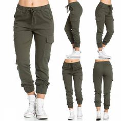 Women's Sweatpants Hiking Cargo Pants Joggers Pants Summer Outdoor Loose Ripstop Breathable Quick Dry Stretch Bottoms Drawstring Elastic Waist White Black Gym Workout Fishing Climbing S M L Xl Xxl Relaxed Fit Hiking Pants With Pockets, Green Stretch Cargo Pants For Outdoor, Green Joggers With Pockets For Fall, Fall Green Joggers With Pockets, Stretch Green Cargo Pants For Outdoor Activities, Joggers With Side Pockets For Outdoor Activities, Green Stretch Cargo Pants For Outdoor Activities, Stretch Khaki Bottoms For Outdoor, Relaxed Fit Cargo Style Bottoms For Hiking