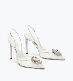 Luxury Heels Aesthetic, Ideas Of Outfits, Rhinestone Fabric, My Shoe Collection, Cc Shoes, Shoes To Buy, Heels Wedding