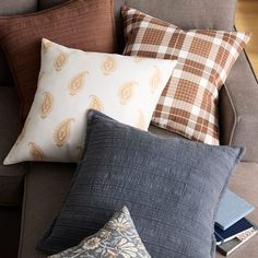 Let your living space embrace the warm, inviting charm it deserves. The Honeybloom Brown Tonal Plaid Throw Pillow is made from soft, cotton ensuring a cozy and comfortable addition to any room. Its brown tonal plaid design effortlessly adds a touch of rustic elegance to your home decor. Perfect for accenting your couch, bed, or favorite reading chair, this throw pillow seamlessly fits within a variety of styles. Embrace the essence of Honeybloom decor and transform your space into a charming ret Throw Pillows For Brown Couch, Pillows For Brown Couch, Plaid Throw Pillow, Led Candle Decor, Floor Candle Holders, Plaid Throw Pillows, Floor Candle, Coffee Wall Decor, Cross Wall Decor