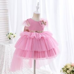 Charming dresses for young fashionistas without breaking the bank. Affordable style for every occasion Pink Holiday Dress For Fancy Dress, Pink Holiday Dress For Fancy Dress Occasions, Pink Holiday Dress For Fancy Dress Events, Pink Holiday Fancy Dress, Holiday Pink Dress, Holiday Pink Sleeveless Princess Dress, Princess Style Summer Holiday Dress, Pink Princess Tulle Holiday Dress, Pink Tulle Holiday Dress For Party