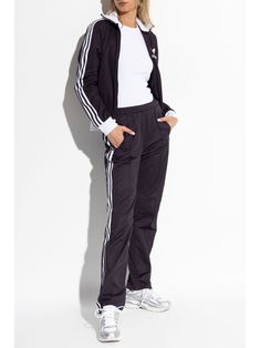 Find ADIDAS Logo-print Track Pants on Editorialist. dark purple cotton blend jersey texture logo print to the side elasticated waistband side stripe detailing seam detailing to the rear Adidas Relaxed Fit Bottoms For Jogging, Relaxed Fit Sportswear Bottoms With Three Stripes, Adidas Athleisure Bottoms, Adidas Relaxed Fit Sport Bottoms, Adidas Relaxed Fit Sports Bottoms, Relaxed Fit Sportswear Activewear With Three Stripes, Three Stripes Relaxed Fit Sportswear Pants, Relaxed Fit Sportswear Pants With Three Stripes, Relaxed Fit Three Stripes Sportswear Pants