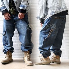 Men's Hip Hop Baggy Denim Trousers Streetwear Loose Jeans Pants Pockets Oversize   Condition: 100%  Brand new & High quality  Asian Size: 30-46  Material: Cotton Blend Color:Blue Occasion : Casual, Fashion Due to manual measurement, please allow 2-3cm error Dear friend: If you feel difficult to choose the size ,you can feel free to contact us, we will give you some suggestion,but it is for you reference only.   Payment   We only accept Paypal:  Auction Item Number, your Full Name and Shipping Ad Mens Baggy Street Style, Hip Hop Style Cargo Jeans, Hip Hop Baggy Medium Wash Jeans, Baggy Medium Wash Hip Hop Jeans, Hip Hop Style Full-length Cargo Jeans, Baggy Hip Hop Jeans In Medium Wash, Baggy Hip-hop Jeans For Fall, Hip Hop Style Baggy Full Length Jeans, Hip Hop Full Length Denim Cargo Jeans