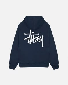 Basic Stüssy Hoodie in navy – Stüssy Stussy Hoodie, Bday Wishlist, Xmas Wishlist, Basic Hoodie, Birthday Wish List, Xmas List, Birthday Wishlist, Christmas Wish, Christmas Wish List