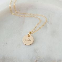 Sister Necklace, Sis Jewelry, Sister By Heart, Best Friend Gift, Long Distance, Big Sister, Little Sister, Sibling Gift, Sorority Sister ❤ Available in silver, gold and rose gold. ❤ Specifications: . All components are 925 Sterling Silver/ 14K Gold Filled/ 14K Rose Gold Filled . Disc size is 9mm . Length includes jump ring and clasp . Comes in our signature pouch ready for gift giving ❤ More collections from StampedEve: https://www.etsy.com/au/shop/StampedEve?ref=l2-shopheader-name IMPORTANT: Us Sisters By Heart, Sibling Gifts, Sister Necklace, Sister Jewelry, Sorority Sisters, Hand Stamped Jewelry, Big Sister, Stamped Jewelry, Little Sisters