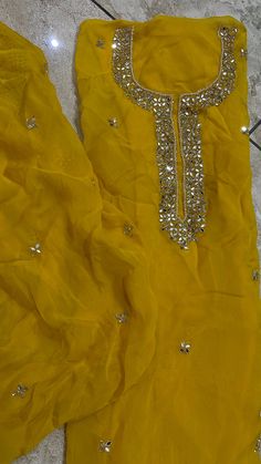 This is net dupatta with small embroidery patches and lace border on all four sides. Can be used on any suit or lehenga . Must have  dupatta in your wardrobe which can elevate the look if any matching suit or lehenga. Chinon Sharara With Mirror Work For Diwali, Diwali Sharara With Mirror Work In Chinon, Diwali Chinon Sharara With Mirror Work, Straight Dola Silk Kurta With Mirror Work, Yellow Chanderi Kurta With Mirror Work, Festive Sharara With Mirror Work In Nida, Festive Nida Sharara With Mirror Work, Straight Kurta In Dola Silk With Mirror Work, Semi-stitched Chanderi Sharara With Mirror Work