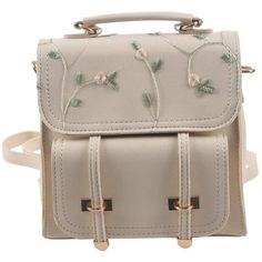 Buy Fashion School Backpack Teenage Girls Leather Women Shoulder Bag Backpack Floral Embroidery Design for only $49.99 at Julie bags! Leather Bag With Floral Embroidery And Rectangular Shape, Rectangular Leather Bag With Floral Embroidery, Leather Shoulder Bag With Floral Embroidery For Travel, Floral Embroidered Backpack For Daily Use, Floral Embroidery Backpack For Everyday Use, Embroidered Leather Travel Bags, Beige Travel Bag With Floral Embroidery, Floral Embroidered Satchel Shoulder Bag For Travel, Leather Shoulder Bag With Floral Embroidery