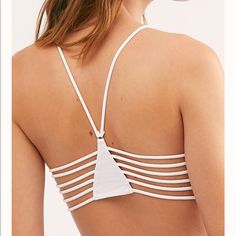 This Nwt Set Of Two Free People Lingerie Bra Dress Is Perfect Under Teeshirts And Wearing To Bed . The Size Is A M/L And Very Stretchy. This Bralette Has Never Before Worn And Has All It Tags On It. Purchase Will Come With One Suprise Free Gift. Message For More Details. Thank You Spring Strappy Sports Bra With Built-in Bra, White Sports Bra With Built-in Bra For Summer, White T-back Top With Built-in Bra, White Fitted Bra With Spaghetti Straps, Summer Loungewear Sports Bra With Adjustable Straps, Summer Sports Bra With Adjustable Straps For Loungewear, White Spaghetti Strap Bra With Adjustable Straps, White Yoga Bra For Summer, Summer Strappy Bra