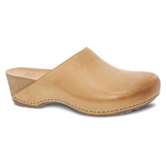 Talulah Tan Milled Burnished – Dansko Shoe Shine, Dansko Shoes, Colored Leather, Sandal Fashion, Strap Heels, Crew Socks, Mule, Soft Leather, Memory Foam