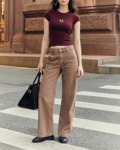 #jeans
#jeans2024
#vintage
#autumnjeans
#casualstyle
#pants
#streetstyle
#pants2024
#vintagestyle
#jeansforeveryday
#fashionphotography
#fashionlook
#fashionset
#outfit2024
#fashion2024
#lookof2024
#lichibrand
#fall2024
#autumnlook
#straightjeans
#autumn2024
#autumnstyle
#beigejeans Brown Straight Leg Jeans For Work, Brown Wide Leg Work Jeans, Brown Wide Leg Jeans For Work, Wide Leg Brown Flare Jeans For Work, Straight Fit Wide Leg Jeans With Belt Loops, High Rise Brown Jeans For Work, Brown High Rise Jeans For Work, High Rise Brown Jeans For Workwear, Brown Mid-rise Jeans For Work