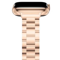 PRICES MAY VARY. [Wide Compatibility]: The thin stainless steel band for Apple Watch is Compatible with Apple Watch Series 10 (42mm), Apple Watch Series 9/8/7 (41mm), Apple Watch SE, Apple Watch Series 6/5/4 (40mm), and Apple Watch Series 3/2/1 (38mm), across all editions. [Color Matching] This rose gold Apple Watch band is perfectly matching the color of Apple Watch Series 10 42mm. You can wear it confidently, knowing it will maintain its luxurious appearance through daily adventures and special occasions alike. [iWatch Bands for Women]: With its graceful width of just 14mm, this slim rose gold Apple Watch band is specifically designed for women and girls. Crafted with advanced workmanship, it offers a comfortable and durable fit, providing a sophisticated touch. [Convenient Connection] F Gold Apple Watch Band, Rose Gold Apple Watch, Apple Watch Series 6, Gold Apple Watch, Apple Watch Se, Apple Watch 42mm, Gold Apple, Apple Watch Series 3, Metal Straps