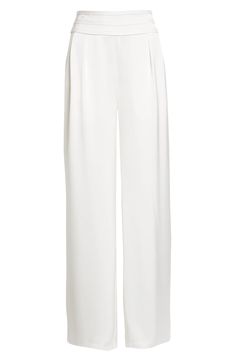 Ramy Brook Wide Leg Silk Pants | Nordstrom Silk Wide Leg Pants For Formal Occasions, Formal Silk Wide Leg Pants, Formal Wide-leg Silk Dress Pants, Chic Silk Wide Leg Pants For Formal Occasions, Chic Silk Wide Leg Formal Pants, Elegant Wide Leg Satin Pants For Formal Occasions, Chic White Silk Wide Leg Pants, Elegant Satin Wide Leg Pants For Formal Occasions, Silk Wide-leg Dress Pants For Formal Events