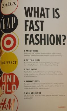 How to define & recognize Fast vs Slow Fashion. Make the choice - it affects us all! Please choose vegan What Is Fast Fashion, Fashion Studies, Fashion Job, Better Fashion, Ethical Consumerism, Magazine Fashion