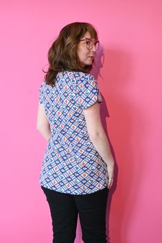 This gorgeous & versatile cotton tee features our darling fruit print in ALL 9 SIZES in your favorite tulip-sleeved tee silhouette! MADE IN USA Garment dyed, pre-shrunk. 100% cotton MEASUREMENTS (all measurements are approximate, lightweight cotton fabric does provide stretch) XS- chest measures approximately 30.5" and length is approximately 26" S- chest measures approximately 34" and length is approximately 26" M- chest measures approximately 36" and length is approximately 26.5" L- chest meas Retro V-neck T-shirt For Spring, Fitted Cotton T-shirt With All Over Print, Spring Short Sleeve Tops With All Over Print, Fitted Cotton Top With Graphic Print, Fitted Printed Graphic Tee, Fitted Printed Graphic Tee Shirt, Fitted Graphic Tee With Print, Retro V-neck Relaxed Fit Top, Fitted Graphic Tee Shirt