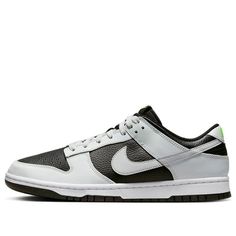 Nike Dunk Low 'Reverse Panda Neon' FD9756-001 (SNKR/Skate/Low Top/Non-Slip/Wear-resistant/Shock-absorbing) Nike Skate Shoes With Vulcanized Sole, Nike Skate Shoes With Vulcanized Sole For Sports, Nike Breathable Sporty Skate Shoes, Nike Sporty Breathable Skate Shoes, Urban Skate Shoes With Boost Midsole For Light Sports, Nike Low-top Breathable Skate Shoes, Nike Breathable Low-top Skate Shoes, Breathable Low-top Custom Sneakers For Skateboarding, Sporty Custom Breathable Sneakers For Skateboarding