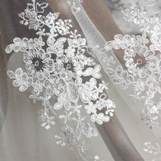 "Ivory Floral Alencon Bridal Paillette Dress Veil Lace Trim Bridal Wedding Dress Skirt Fabric Applique Width 51\" 1 yard S0256 ♥This listing is for 1 yard . ♥Width: 130cm, in inch:51.18\" ♥Goegeous embroidery floral pattern.Suit for Wedding dresss accesspries, bridal hearware. ♥Wholesale acceptable! ♥If you want more, please feel free to send me a message. I will be glad to make custom listing for you! ♥Happy shopping here" White Wedding Fabric With Intricate Embroidery, Off White Delicate Lace Wedding Dress, Off-white Delicate Lace Wedding Dress, Elegant Lace Patchwork Fabric For Wedding, Fitted Lace Work Fabric For Wedding, Fitted Lace Wedding Fabric, Fitted Lace Fabric For Wedding, Off White Lace Patchwork Wedding Dress, Off White Wedding Dress With Lace Patchwork