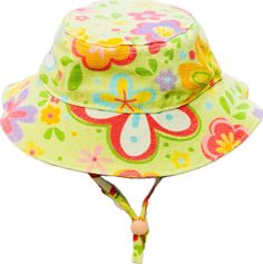 Floral bucket hat with tightening cord perfect for summer Small fits toddlers head circumference 19-20inches Medium 20-21 inches fits most Adjustable Cotton Bucket Hat With Uv Protection, Adjustable Fit Green Brimmed Sun Hat, Adjustable Fit Sun Hat For Playtime, Cute Adjustable Fit Sun Hat For Spring, Green Adjustable Fit Bucket Sun Hat, Green Adjustable Sun Hat With Uv Protection, Green Sun Hat With Uv Protection And Adjustable Fit, Green Adjustable Brimmed Bucket Hat, Adjustable Green Bucket Sun Hat