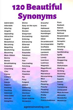 a poster with the names of different types of words in purple, blue and pink