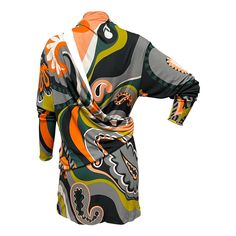 condition 9/10 color multi size 36 chest 47cm, length 76cm, shoulder 47cm, waist 32cm, sleeves 66cm by flat rayon 83% silk 17% made in italy free shipping worldwide (takes around 5days) Multicolor Printed Silk Midi Dress, Multicolor Silk Midi Dress With Abstract Print, Multicolor Viscose V-neck Midi Dress, Multicolor V-neck Midi Dress In Viscose, Casual Long Sleeve Silk Dress, Multicolor Viscose Dress With Vibrant Print, Casual Multicolor Viscose Dress, Chic Multicolor Viscose Dress, Printed Long Sleeve Viscose Dress