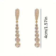 Crystal diamond formal-styled bridal drop earrings. To avoid tarnish, limit exposure to water, perfume, or body cream.

2-day processing. Shipped in 4-7 days. Formal Sparkling Crystal Bridal Earrings, Silver Drop Earrings For Glamorous Events, Elegant Diamond Teardrop Earrings For Party, Elegant Diamond Clip-on Earrings For Wedding, Elegant Sparkling Crystal Diamond Earrings, Elegant Crystal Bridal Earrings For Glamorous Events, Elegant Sparkling Diamond White Diamond Earrings, Evening Pearl Drop Diamond Earrings, Teardrop Evening Jewelry With Elegant Design