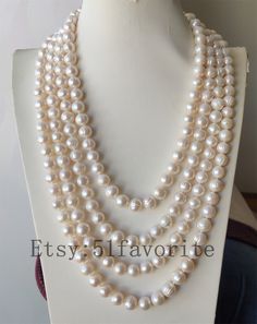 Jewelry: fresh water pear, genuine cultured pearl Color: white Grade: AA, have natural blemish and thread as photos, photos taken in kind Size: offer 9-9.5mm; 10-10.5mm; (These are natural, the size maybe have an error of about 0.5 mm, hope you can understand and support ) Shape: not so round, looks round Length: offer different length, photos shows is 90 inch! Other length please contact me. Handwork: knotted between every 2 pearl bead Metal: no clasp Shipping: I will send out your order in 1-2 Bride Pearl Necklace, Pearl Jewlery, Big Pearl Necklace, Tiny Pearl Necklace, Pearl Long Necklace, Bridesmaid Necklace Gift, Pearl Bride, Real Pearl Necklace, Pearl Necklace Wedding