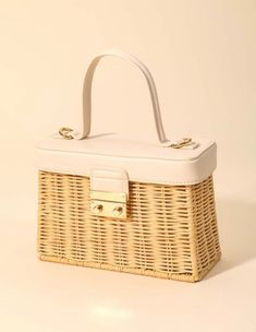 This is a soon to be trending hand bag has a gorgeous woven square basket hand bag design. Accents any outfit perfectly! Hand Bag Design, Handbag Styles, Square Basket, Square Baskets, Wholesale Merchandise, Bag Design, All Inclusive, Hand Bag, Picnic Basket