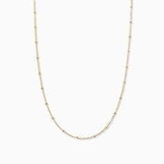 Our Sweet Chain Necklace is here to bring some extra detail to your everyday chain game. This simple chain necklace effortlessly layers with your other gold necklaces, but also makes the perfect dainty everyday staple all on its own. Trendy Charm Necklaces With Delicate Chain, Minimalist Layered Link Chain Necklace, Delicate Charm Necklaces With Double Chain For Everyday, Minimalist Chain Necklace With Delicate Chain For Layering, Dainty Link Chain Necklace For Layering, Delicate Double Chain Charm Necklace, Delicate Satellite Chain Necklace For Everyday, Dainty Everyday Satellite Chain Necklace, Minimalist Everyday Layered Chain Necklace