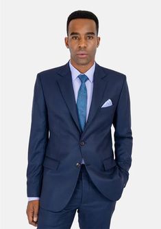 Thompson Navy Twill Suit - SARTORO Navy Pinstripe Suit, Mob Dress, Custom Made Suits, Mob Dresses, Pinstripe Suit, Navy Fabric, Custom Made, Bring It On, Navy