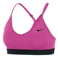 Nike Womens Indy DriFIT VNeck Sports Bra Pink/Black Front Nike Sports Bra With Built-in Padding, Sports Activewear With Medium Support Straps, Medium Support Activewear With Straps For Sports, Padded Activewear For Sports, Pink Sports Activewear With Adjustable Straps, Casual Activewear With Straps For Sports, Pink Activewear With Adjustable Straps For Sports, Nylon Sports Bra With Straps, Supportive Straps Sports Activewear