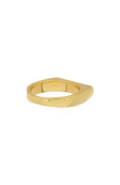 Show off polished style in this slender signet ring finished in high-shine 18-karat gold plate. 18k-gold plate Imported Polished Style, Signet Ring, Nordstrom Rack, 18k Gold, Gold Plate, Size 7, Plating, Yellow Gold, Bar