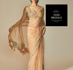 "Handmade Feather trim saree has hand embellishments like a pearl, zardozi, stones, Swarovski. It is perfect for any occasion. It comes with a blouse stitched. Saree is custom-made. Once you will order I will send you a measurement sheet which you need to fill out. Alternatively, you could just choose an age group in which case I would use the standard measurement for that age. Please allow 1-2 weeks for the order to get processed and shipped as the dress is made with love just for you! And we make sure to make you wear the BEST Customers need to know all of the dresses don't come \"on the shelf\" we strongly recommend you to select \"custom made\"to ensure that the dress will fit you when it arrives. NOTE: All our items are handmade and specially customized for our beautiful customers. Th Lehenga Sari, Handmade Saree, Coffee Shop Photography, Stitched Saree, Shop Photography, Feather Trim, Lehenga Saree, Wedding Saree, Designer Sarees