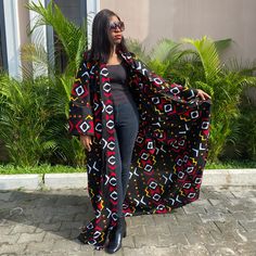 This Beautiful Coloful Mudcloth Print Kimono Is A Must Have For This Summer. You Don’t Want To Miss This Lovely Signature African Kimono. It Comes With A Belt And 2 Side Pockets. Easy Flowing And One Size. Can Be Made To Fit Smaller Sizes. Handmade With Love From Our Factory In Africa. Can Be Used With Shorts, A Dress, Skirt, Jeans, Etc. And You Can Wear To The Beach, For That African Barbecue, Fun Parties, Or Just To Lounge At Home Looking Stylish. Order Yours Now Before It’s Sold Out. Long Black Cotton Kimono, Black Long Cotton Kimono, Black Printed Cotton Kimono, Black Cotton Printed Kimono, Black Cotton Kimono With Print, Black Printed Long Kimono, Long Black Printed Kimono, Black Long Printed Kimono, Plus Size Ankara