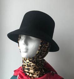 Stylish Bucket Hat handcrafted of luxurious fur felt with a unique beautiful surface texture. Adjustable size 55-56,5 cm. Scarf is not included. Fitted Fur Felt Cloche Hat With Flat Brim, Flat Brim Top Hat For Winter Evenings, Winter Evening Top Hat With Curved Brim, Flat Brim Top Hat For Evening In Winter, Evening Winter Top Hat With Curved Brim, Winter Party Boater Hat With Short Brim, Winter Party Brimmed Boater Hat, Winter Evening Brimmed Mini Hats, Formal Curved Brim Mini Hat For Winter