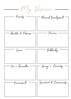 the printable menu for my veron family and friends, with their names on it