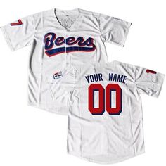 💰 Save $75✈️ Free Shipping Worldwide🔒 100% SSL Secured Safe Checkout Custom Beers Baseball Jersey We need 5-12 business days to ship out. Provide your name and numbers in the order note or send us email. Features Made of Mesh Fabric: The jersey is made of 100% polyester mesh fabric. It is breathable and quick dry. Embroidery Tracking Twill: All letters and numbers of the jersey are all stitched. Comparing with the printed jerseys, it is durable and good-looking. For Daily Wear and Sports: The Team Spirit Baseball Jersey For Fan Gear, Baseball Jersey With Baseball Collar For Fan Gear, Baseball Collar Jersey For Baseball Season Fan Gear, Game Day Jersey With Team Logo And Short Sleeves, Baseball Season Fan Gear Jersey With Letter Print, Baseball Jersey With Baseball Collar For Baseball Season, Cheap Letter Print Baseball Jersey For Fans, Affordable Fitted Crew Neck Baseball Jersey, Cheap Baseball Jersey With Team Name For Fans