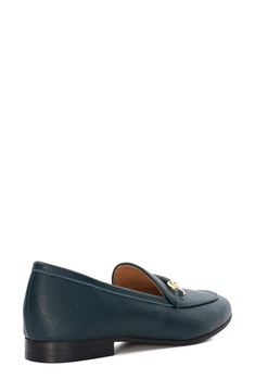 An apron toe and bit hardware elevate the casual feel of a loafer that's outfitted with contoured cushioning. Cushioned footbed with arch support Leather upper/synthetic lining/rubber sole Imported Workwear Slip-on Loafers With Ortholite Insole, Cushioned Flat Heel Loafers For Workwear, Cushioned Loafers For Workwear, Cushioned Flat Loafers For Workwear, Flat Heel Loafers With Cushioned Footbed For Work, Workwear Loafers With Cushioned Footbed And Flat Heel, Ortholite Insole Loafers With Round Toe For Work, Ortholite Insole Round Toe Loafers For Work, Elegant Workwear Moccasins With Cushioned Footbed