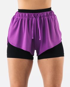 HIGHLIGHTS. 2.5" inseam Adjustable Mid rise Breathable mesh Layering FIT SUGGESTION. This item runs true to Alphalete's relaxed fit... Laura is 5’6”/168cm, wearing a size XS. with 23"/58.4cm waist and 36"/91.4cm hips. MATERIALS AND WASHING DIRECTIONS. 65% Nylon, 35% Spandex. We recommend washing inside-out on a cold setting. Hang to dry DESCRIPTION This light weight mesh makes for the perfect summer layering piece. Wear it over any of your favorite Alphalete bottoms for a stylish layer that will help keep you cool in the summer heat. | Alphalete Women's Margo Mesh Short | Blaze | 2XL | Nylon/Spandex Mesh Activewear With Built-in Shorts For Running, Go-dry Mesh Athleisure Shorts, Athleisure Mesh Shorts With Go-dry Technology, Athleisure Mesh Go-dry Shorts, Athleisure Mesh Athletic Shorts With Go-dry Technology, Athleisure Mesh Athletic Shorts With Go-dry, Mesh Running Shorts With Go-dry Technology, Stretch Nylon Athletic Shorts With Breathable Mesh, Nylon Athletic Shorts With Breathable Mesh