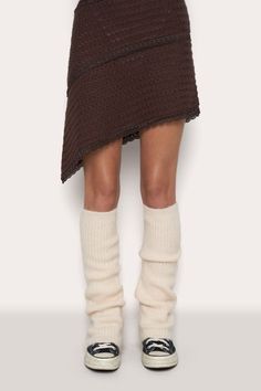 MOHAIR RIB LEG WARMERS Fashion Inspo 2023, Knits Sweaters, Danielle Guizio, Corset Skirt, Corset Tops, Mohair Yarn, Crop Top Skirt, Soft Life, Knitwear Dress