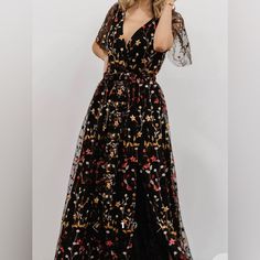 Reposhing This Item I Purchased From @Shelbitedeschi. Loved It, But Ready To Rotate For Something New. Questions? Leave A Comment Below! Flowy Black Dress, Baltic Born, Dresses Floral, Something New, Colorful Dresses, Black Dress, Maxi Dress, Womens Dresses, Floral