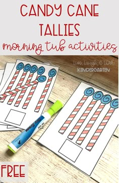 candy cane tails are an easy and fun activity for kids