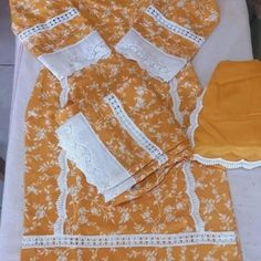 Hand made shirt and dhoti Printed Unstitched Suit For Summer, Lace Designs On Suits, Lace Designs, Dress Clothes, Lace Design, Dress Clothes For Women, Favorite Outfit, Dress Outfits, Bathing Beauties