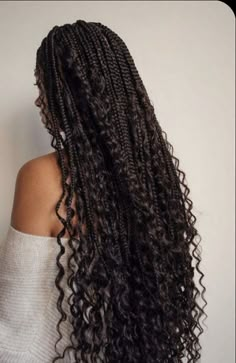 Croshade Hair Styles, Cute Summer Hairstyles For Long Hair Braids, Black Braids Aesthetic, Cute Summer Braids Black Hair, Aesthetic Goddess Braids, Goddess Braids Box Braids, Long Crochet Braids Hairstyles, Cute Goddess Braids Hairstyles, Prom Hair Black Women Braids